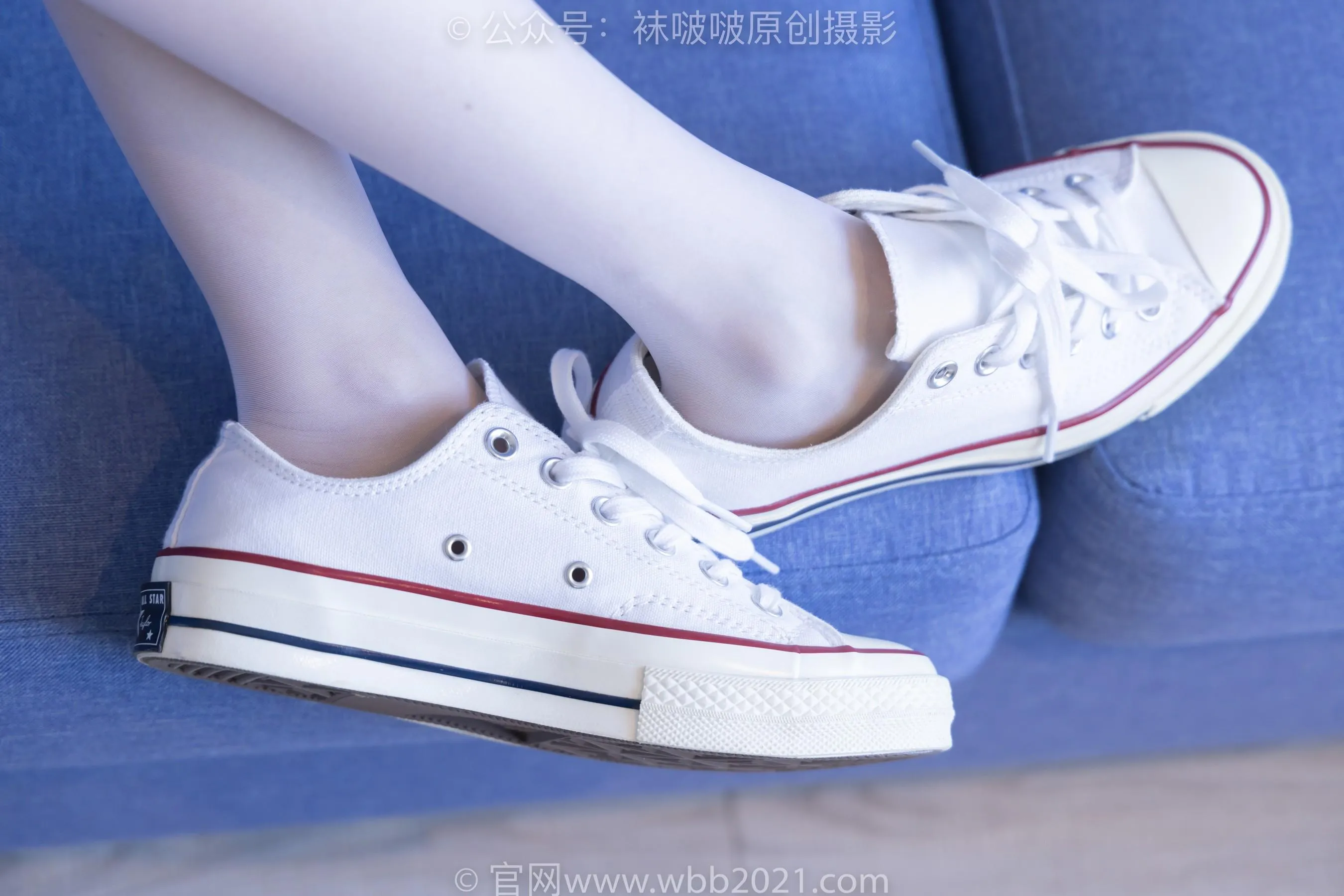 [BoBoSocks袜啵啵]NO.234 稚予-板鞋、白丝 [47P]插图1